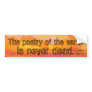 earth bumper sticker