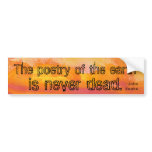 earth bumper sticker bumper stickers