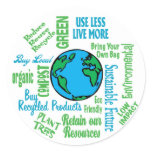 Earth Collage stickers