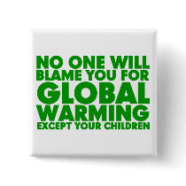 Earth Day 2009, April 22, Stop Global Warming Buttons