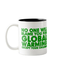 Earth Day 2009, April 22, Stop Global Warming Coffee Mugs