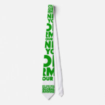 Earth Day 2009, April 22, Stop Global Warming Custom Ties