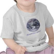 Earth Day 2012 - Earth in full view t-shirts