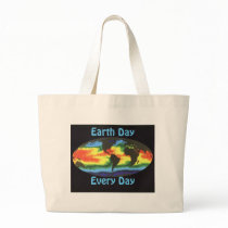 Earth Day 2012 - Global sea surface temperature bags