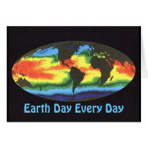 Earth Day 2012 - Global sea surface temperature cards