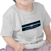 Earth Day 2012 - The Thin Blue Line - Close-up t-shirts
