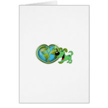 Earth Day and Leaf Card