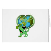 Earth Day and Leaf Card