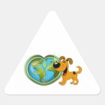 Earth Day and Pumpkin Sticker