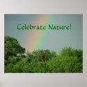 Earth Day & Arbor Day Trees Poster posters