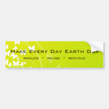 Earth Day Bumper Sticker