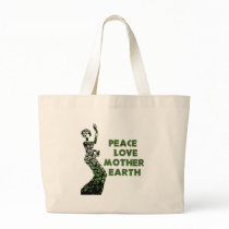 Earth Day Dancer Canvas Bags