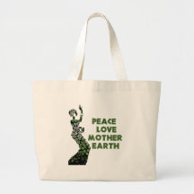 Earth Day Dancer Canvas Bags
