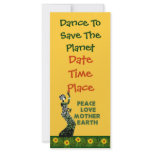 Earth Day Dancer rack cards