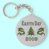 Earth Day Dragons 2009 keychains