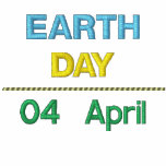 Earth Day - Embroidered embroidered shirts