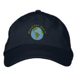 Earth Day embroidered hats