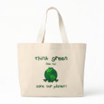 Earth Day Environmental Frog bags