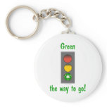 Earth day gear: Green the way to go tees and more. keychains