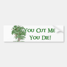 Earth Day Humour Bumper Stickers