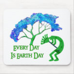 Earth Day Kokopelli Mousepad