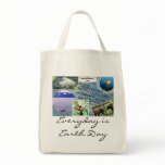 Earth Day Organic Grocery Bag-Everyday is Earth Da