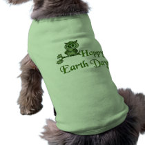 Earth Day Owl Doggie Shirt