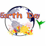 Earth Day photo sculptures