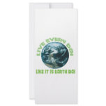 EARTH DAY rack cards