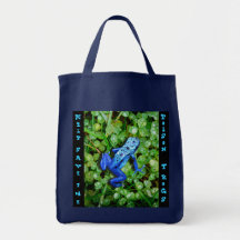 Earth Day Save Poison Frogs Bag