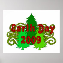 Earth Day Trees 2009 Print