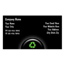 Earth Friendly Business Cards