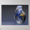 Earth Grenade posters