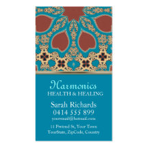 Earth Harmonics New Age Business Card