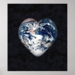 Earth Heart Posters