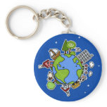 earth keychains