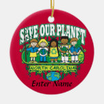 Earth Kids North Carolina Ornaments