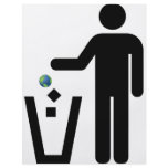 Earth Litter Disposal flyers