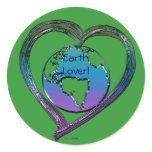 EARTH LOVER Series stickers