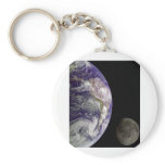 Earth & Moon from Galileo Key Chain