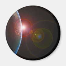 EARTH MORNING 688 SPACE PLANETS SUNRISE BEAUTY REFRIGERATOR MAGNETS