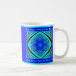 Earth Peace Mandala Coffee Mug