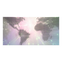 Earth Photo Card Template
