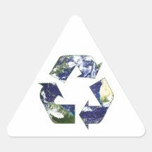 Earth - Recycling Stickers