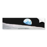 Earth rise bumper stickers