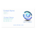 Earth Science Business Card