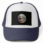 Earth, seen from Apollo 17, 1972, courtesy of NASA Mesh Hats