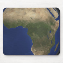 Earth showing landcover over Africa Mousepad