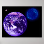 Earth, Sun, Venus Print