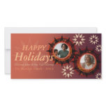 Earth Tribe Holiday New Year Photo Greeting Card photo cards